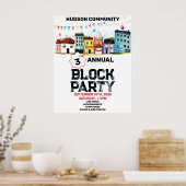 Buurtfeest Poster (Keuken)