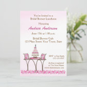 Buurtskook Bridal Luncheon Shower Kaart (Staand voorkant)