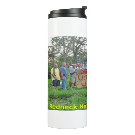 Buurtwacht Thermische Tumbler Thermosbeker (Gedraaid links)