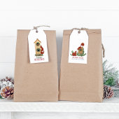 Buurvakantieeekhoorns Cadeaulabel