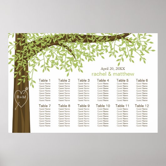 Buurzentaart en zomerweide poster (Voorkant)