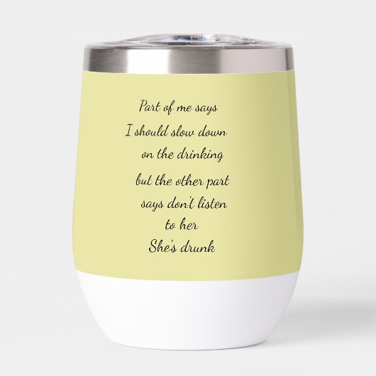 Buveur de vin de teckel (Avant)