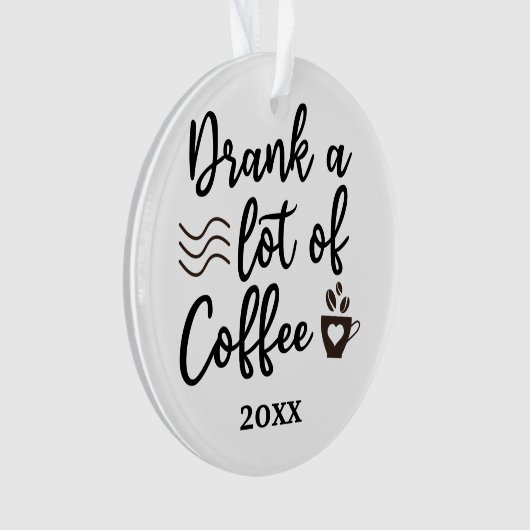 Buvez beaucoup de café Noël 2023 (devant)