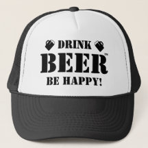 Buvez de la bière, soyez heureux ! Casquette de ca
