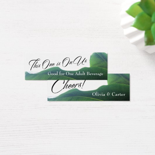 Buvez des billets avec des Feuilles de banane vert (Bureau)