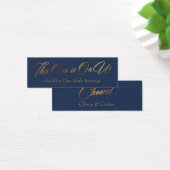 Buvez des billets, Slim, Elegant Gold Script sur N (Bureau)