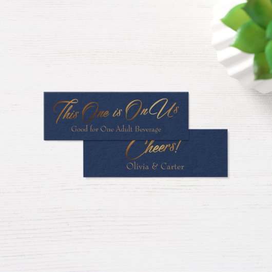 Buvez des billets, Slim, Elegant Gold Script sur N (Bureau)