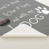 Buvez du vin et accrochez-vous avec ma couverture  (3/4)