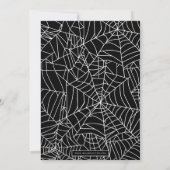 Buvez et soyez effrayant Invitation de la fête d'H (Dos)