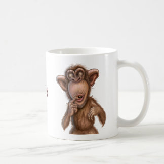 Buvez jusqu'à la dernière goutte la tasse de singe