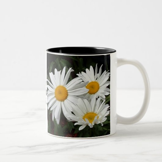 "Buvez tasse florale dans vues aujourd'hui" (Droit)