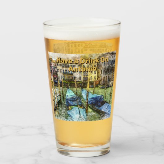 Buvez un verre à la mémoire de ___ (Devant (rempli))