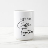 Buvons du café ensemble Mug classique (Centre)