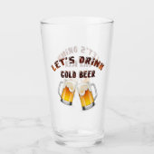 buvons du verre de bière doré (Devant)