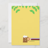 Buvons Quelques Bières Invitation (Dos)