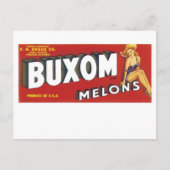 Buxom Melons Briefkaart (Voorkant)
