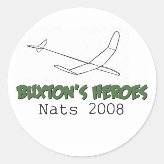 Buxton's Heroes - Sticker 2008 (Voorkant)