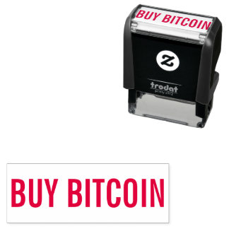 BUY BITCOIN  ZELFINKTENDE STEMPEL