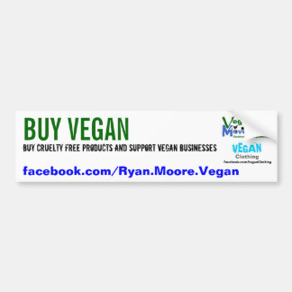 BUY VEGAN BUMPERSTICKER