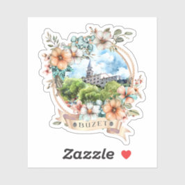 Buzet Croatia Sticker