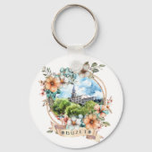 Buzet Kroatië Sleutelhanger (Achterkant)