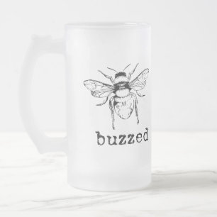 Buzide bijen matglas bierpul