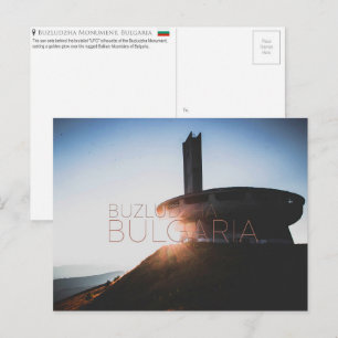Buzludzha, Bulgarije Reisansichtkaart Briefkaart