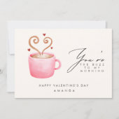 Buzz à mon matin drôle carte de la Saint Valentin (Devant)