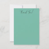 Buzz Among Blooms-Mint Meadow Bedankkaart (Achterkant)