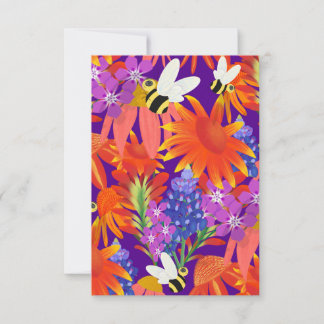 Buzz Among Blooms-Violet Bloom_Thank You Bedankkaart