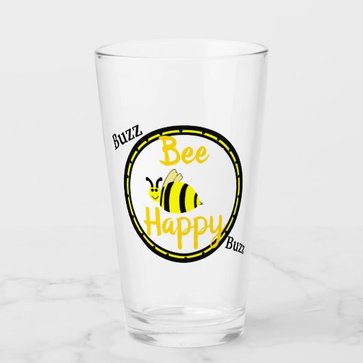 Buzz Bumble Bee Glas (Voorkant)