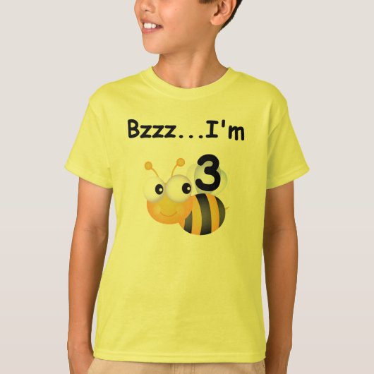 Buzz Bumblebee 3e Anniversaire T-shirts et cadeaux (Devant)