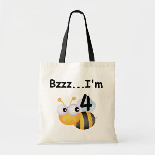 Buzz Bumblebee 4e Verjaardag T-shirts en geschenke Tote Bag