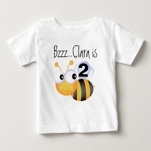Buzz Bumblebee  Birthday T-shirt (Voorkant)