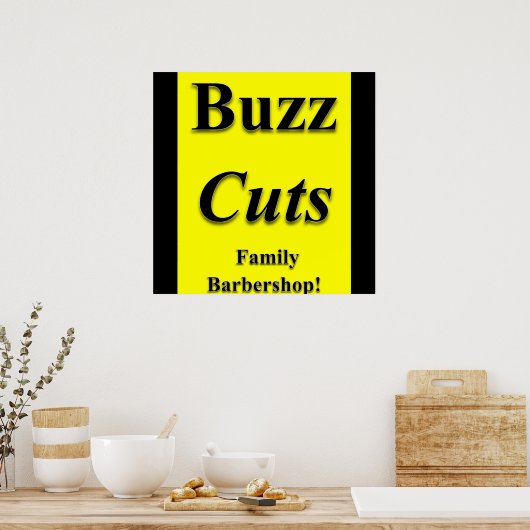 Buzz Coupes Poster Matte (Cuisine)