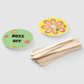 BUZZ OFF Aangepaste Bumblebei Handwaaier (Niet-gemonteerd)