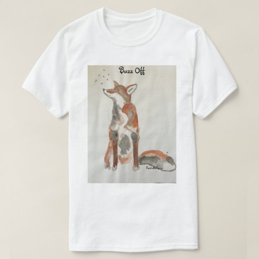 Buzz Off T Shirt (Design voorkant)