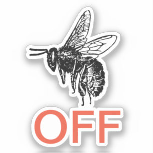 Buzz uit sticker