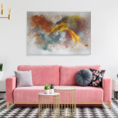"Buzz" van Ramona Walach Canvas Afdruk (Insitu (Woonkamer))