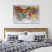 "Buzz" van Ramona Walach Canvas Afdruk (Insitu (Slaapkamer))