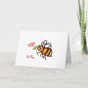 BuzzAboutBees "voor u" Wenskaart Kaart