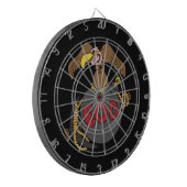 Buzzard Bomb en Pick Dartbord (Voorkant Links)