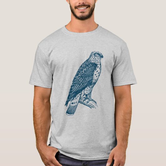 Buzzard - Ocean Blue T-shirt (Voorkant)