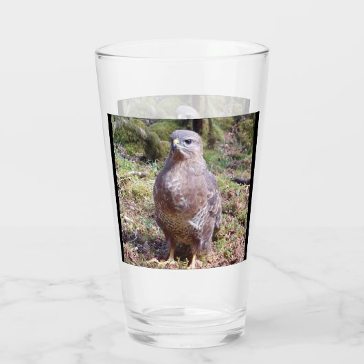Buzzard Staring Glas (Achterkant)