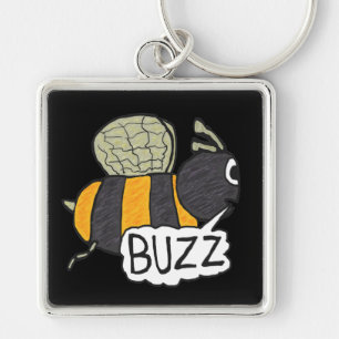 Buzzing Bee Sleutelhanger