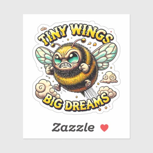 Buzzing for Greatness Sticker (Vel)