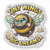 Buzzing for Greatness Sticker (Voorkant)