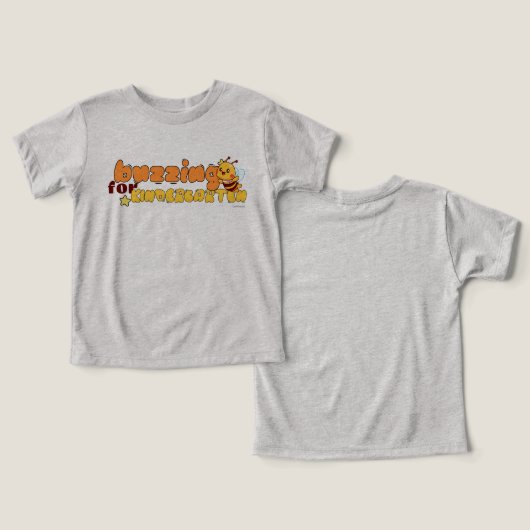 Buzzing For Kindergarten Cute Bee kindergarten (Design Recto & Verso)