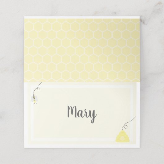 Buzzing met Joy Tent Kaarten (Buitenkant ongevouwen)