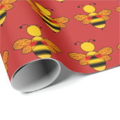 Buzzing van bijen cadeaupapier (Rol Hoek)